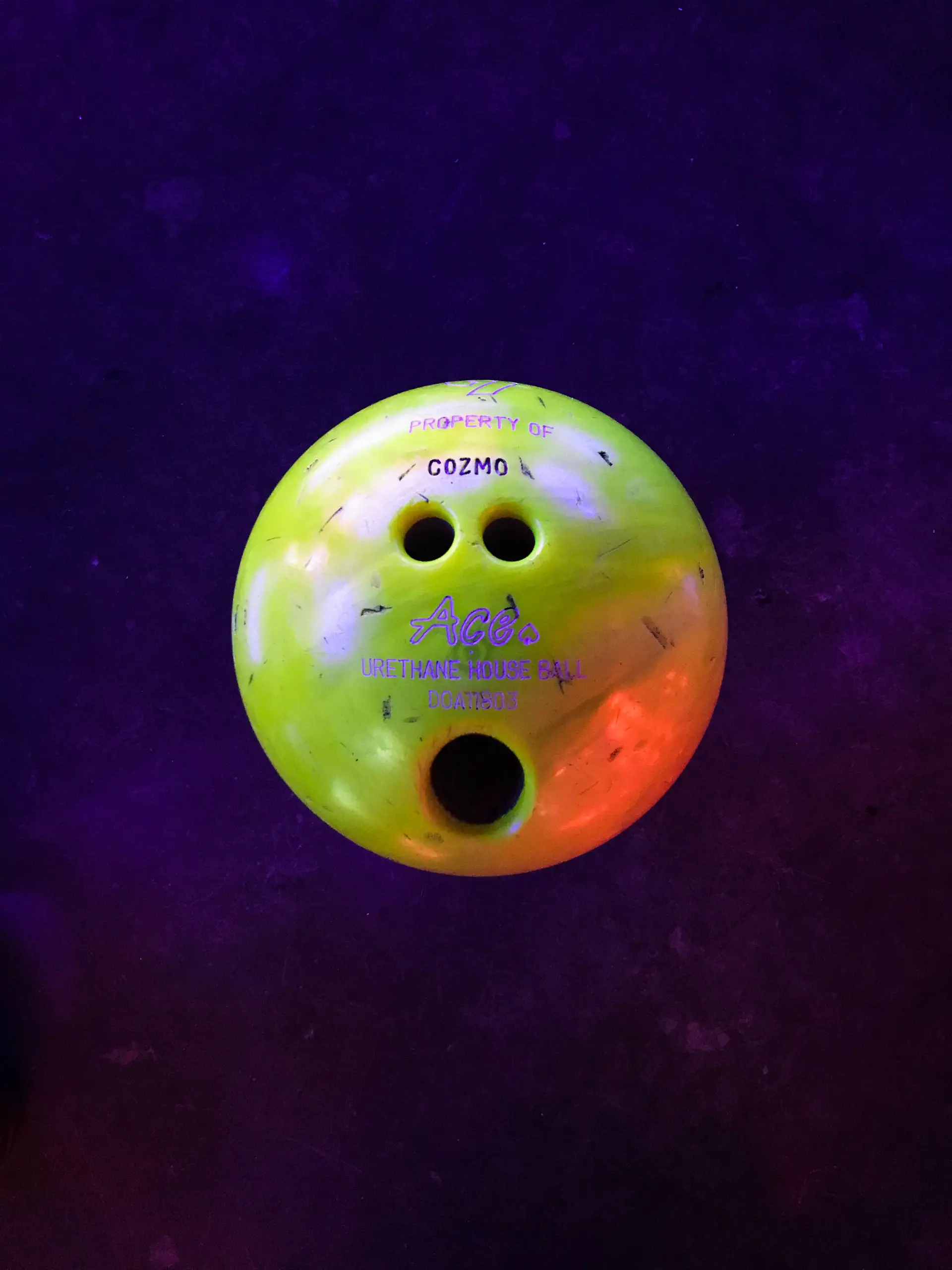 how to polish a bowling ball